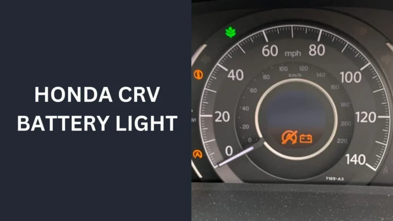 Honda CRV Battery Light