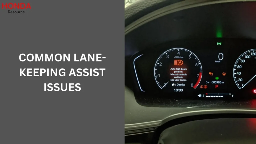 Common Lane-Keeping Assist Issues