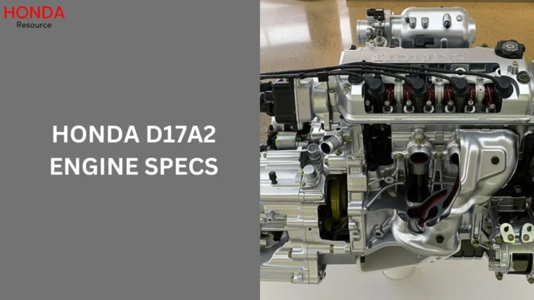 Honda D17A2 Engine Specs